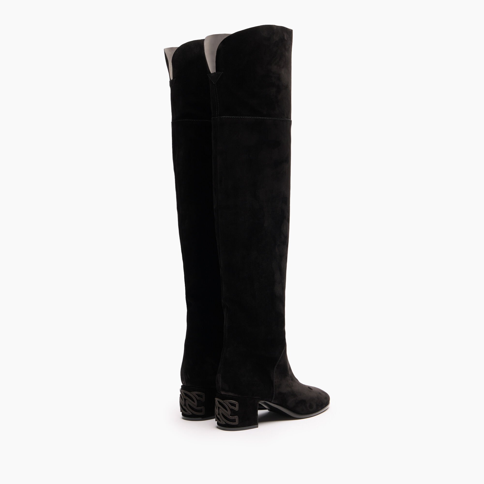 Casadei Muni Nomad Over The Knee Black 1T081A0501NOMAD