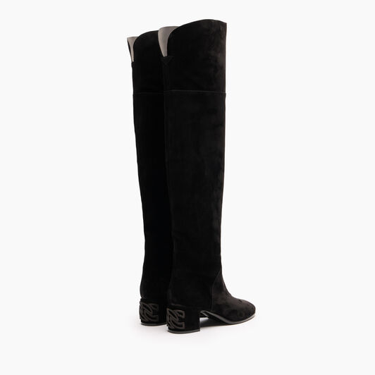 Casadei Muni Nomad Over The Knee Black 1T081A0501NOMAD Casadei Muni Nomad Over The Knee Black 1T081A0501NOMAD