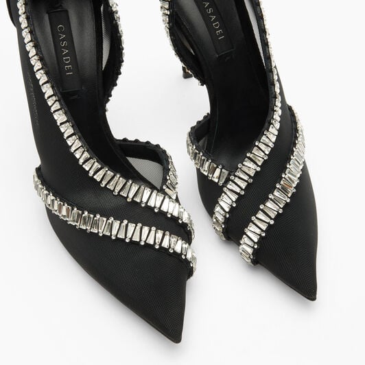 Casadei Julia Heaven Pumps Black 1F084C1001C3079 Casadei Julia Heaven Pumps Black 1F084C1001C3079