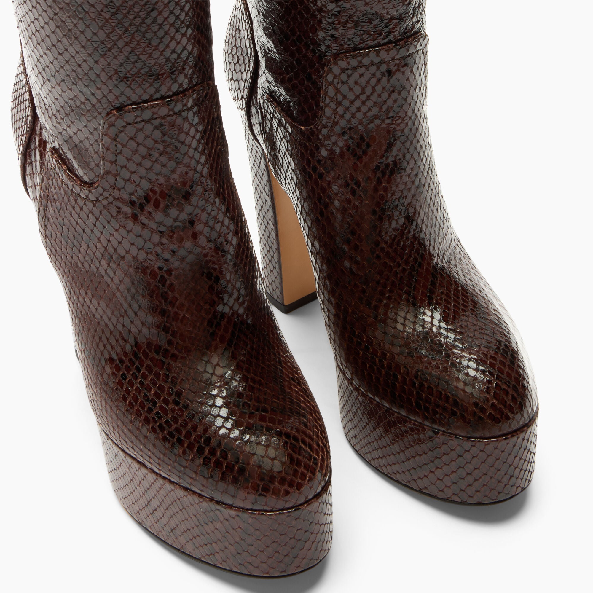 Casadei Patty Basilisco Boot Saddle 1S381A1301BASIL Casadei Patty Basilisco Boot Saddle 1S381A1301BASIL