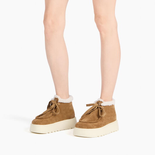 Casadei Ale Velour Sneakers Brandy 2R525A0411VELOU