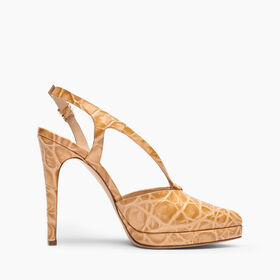 Casadei Michelle Jurassic Sandals Toffee 1G644J1001JURAS