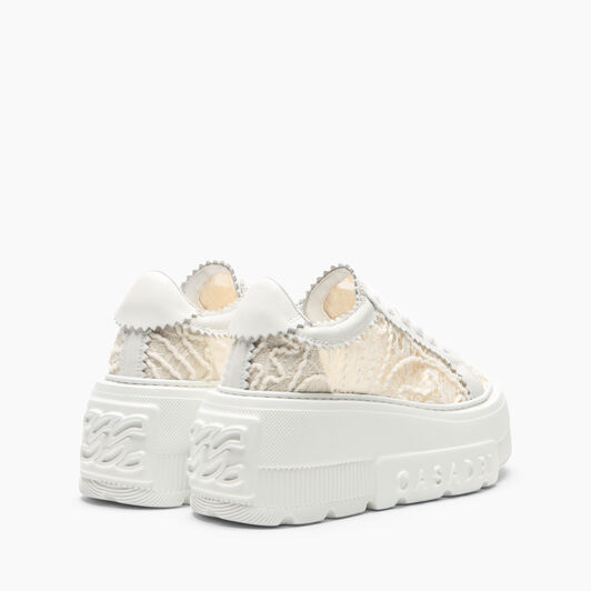 Casadei Zapatilla Nexus Chantilly Milk, white 2X106B0701T0580
