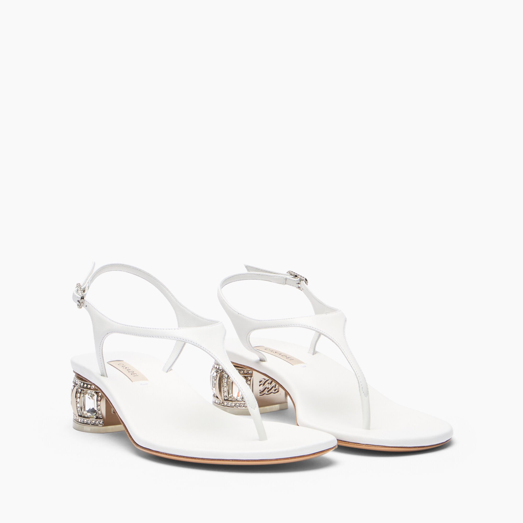 Casadei Belle Epoque Sandal White 1N253B0301C2971
