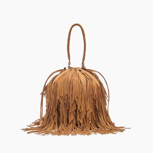 Casadei Dakota Suede Bag Sella 3W463J0000DAKNM