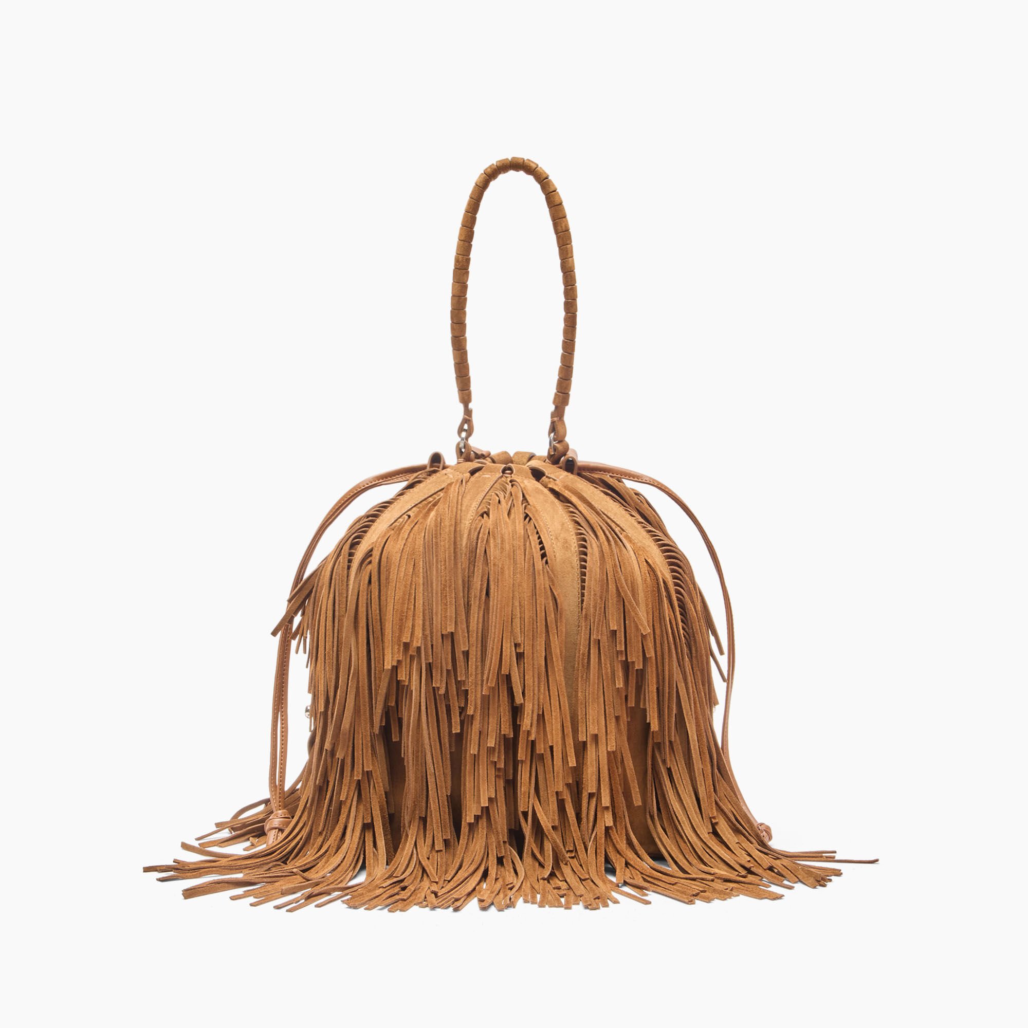 Casadei Dakota Suede Bag Sella 3W463J0000DAKNM