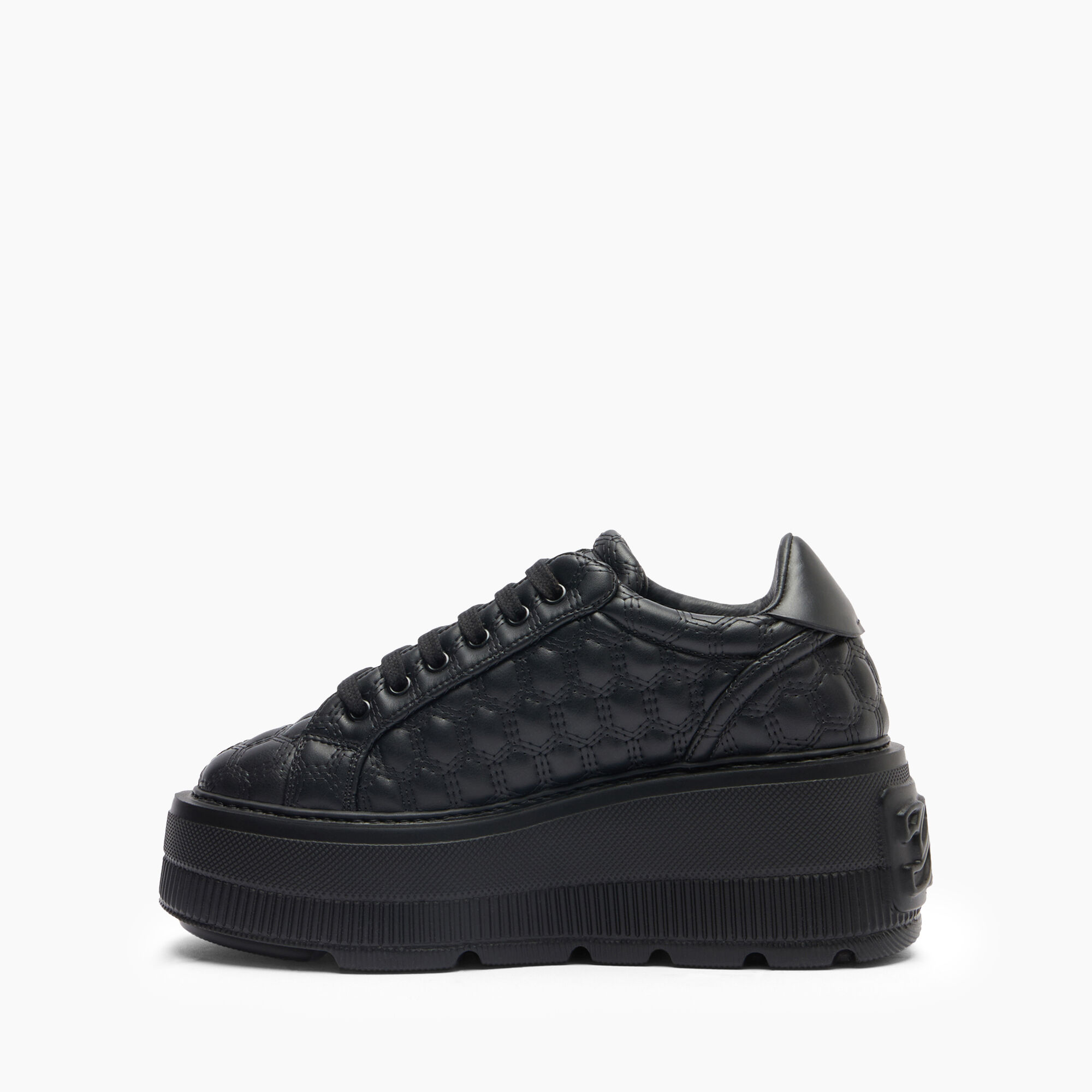Black platform sneakers australia discount