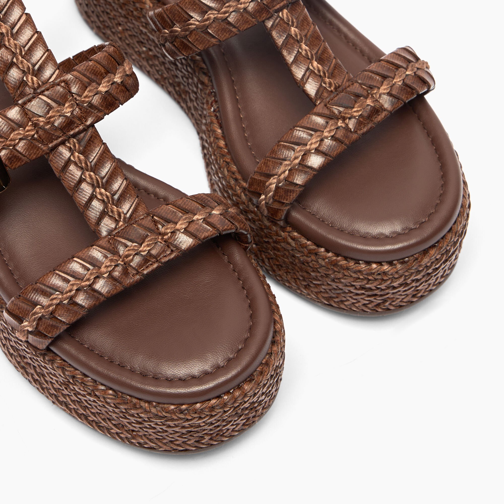 Casadei New Zeppa Colosseo Platform Rum 1L362J0201C2774