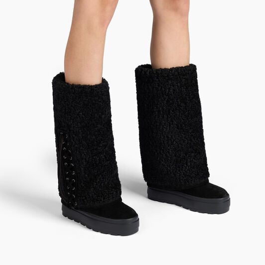 Casadei Double Face High Boot Black 2S395A081NT0556