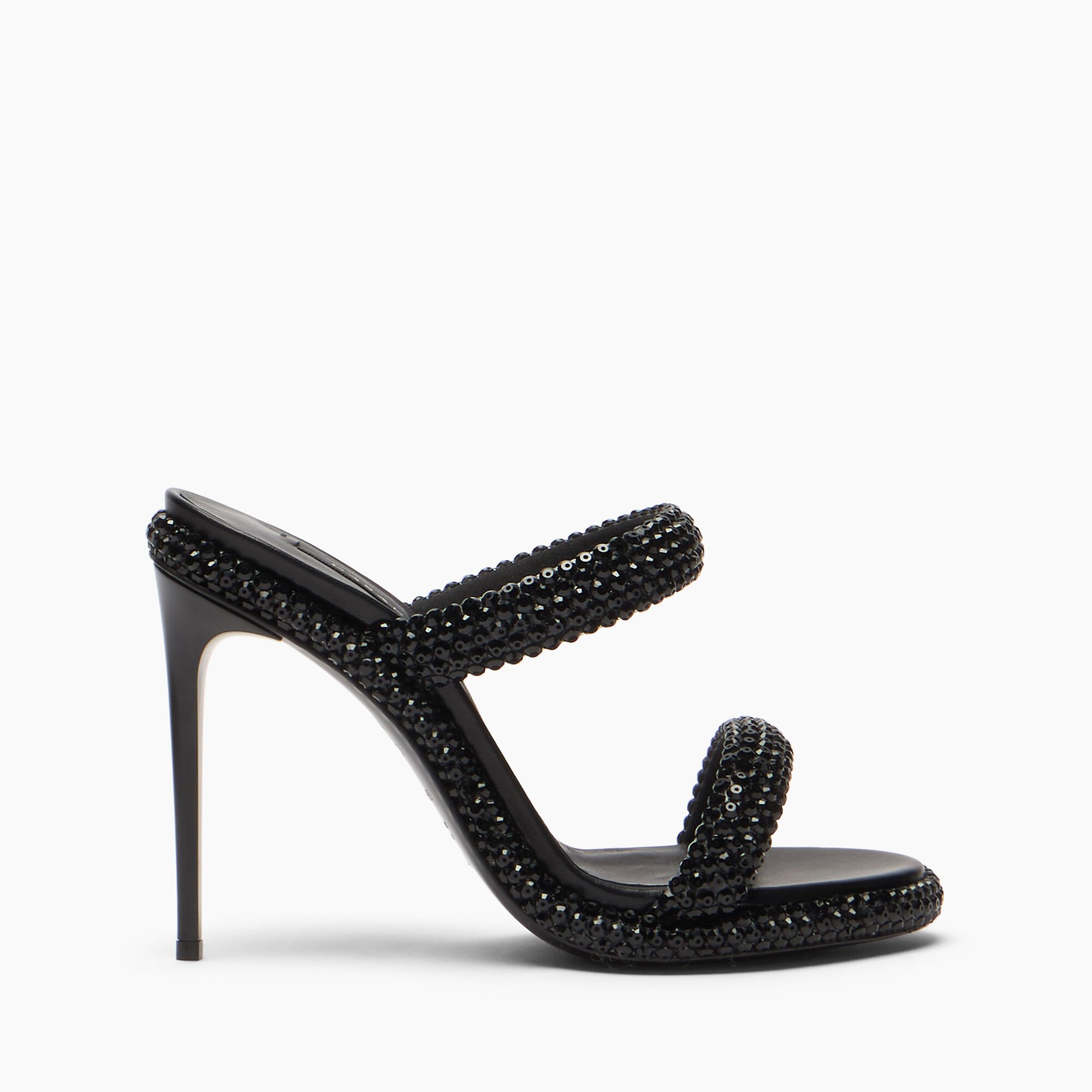 Casadei Sirio Mule Black, black 1M508B100HC2958 Casadei Sirio Mule Black, black 1M508B100HC2958