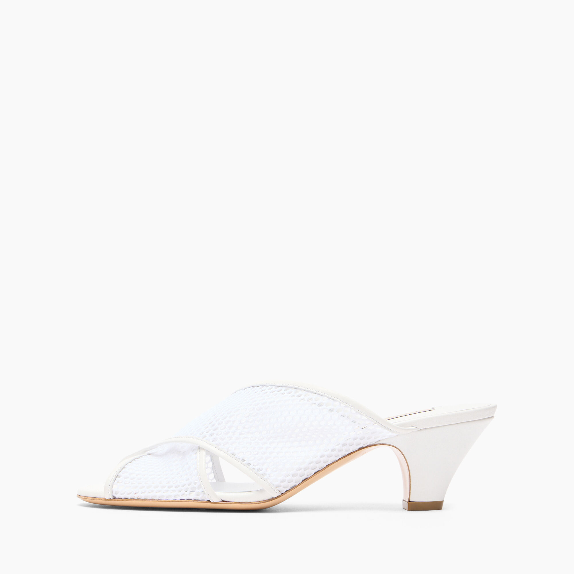 Casadei Muni Net Mules White 1H028J0501T0508