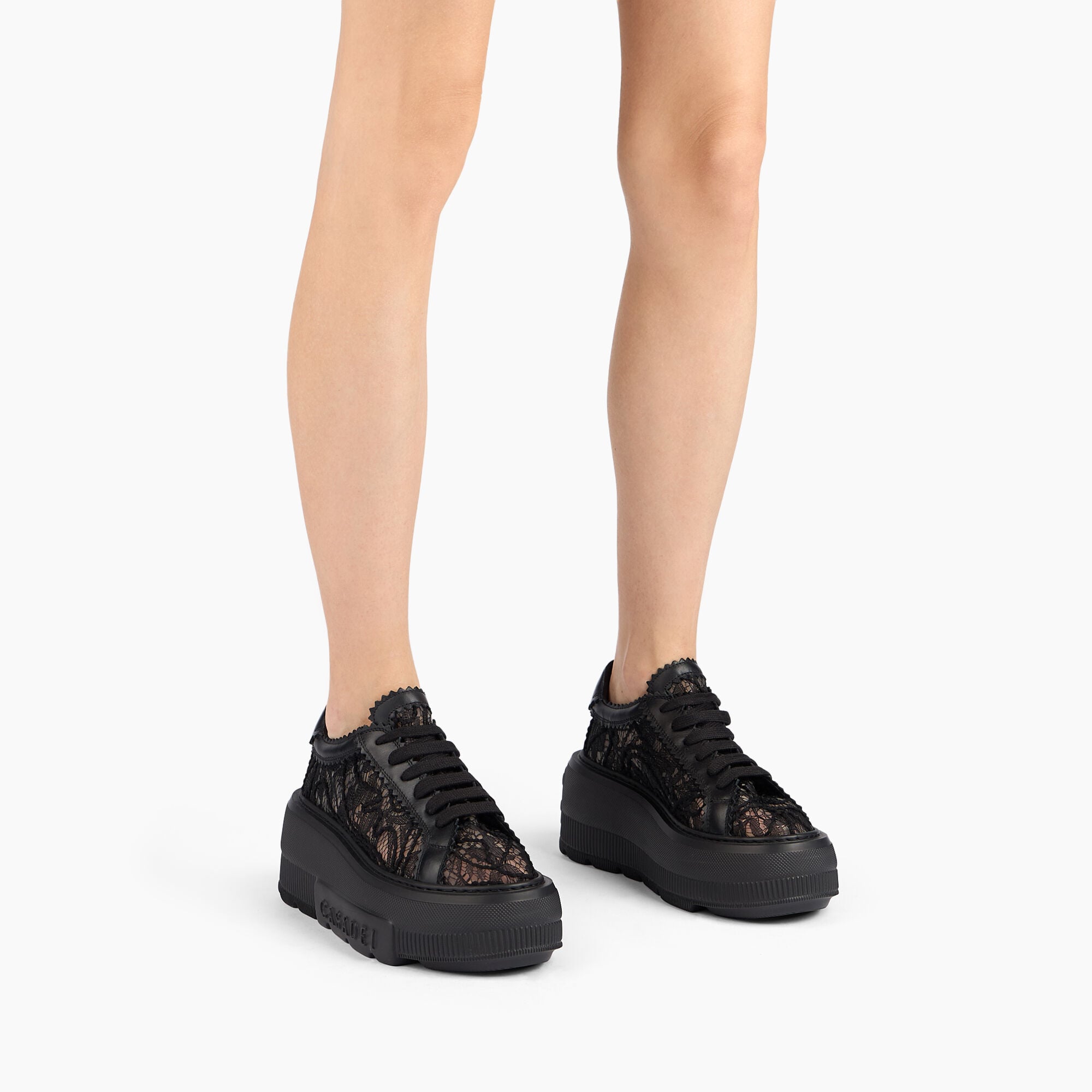 Casadei Zapatilla Nexus Chantilly Black 2X106B070NT0580 Casadei Zapatilla Nexus Chantilly Black 2X106B070NT0580