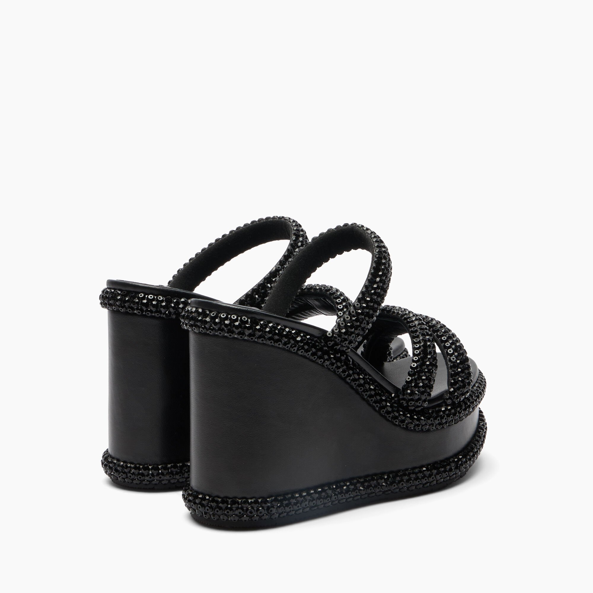 Casadei Sirio Wedge Black, black 1M505B0801C2958