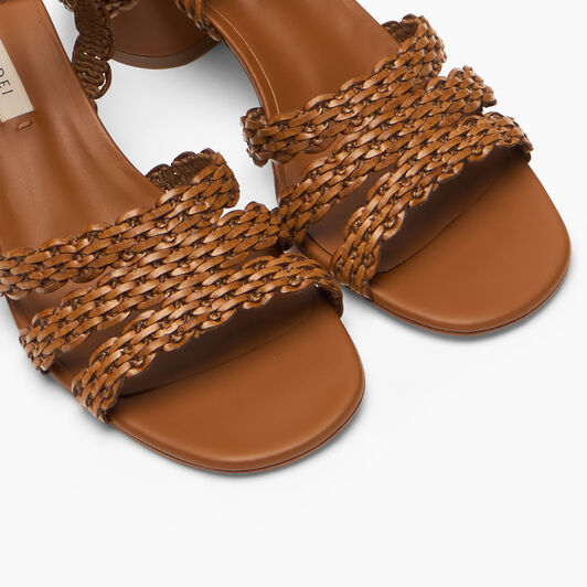 Casadei Avenida Cleo Sandal Havana 1L419B0501C2936