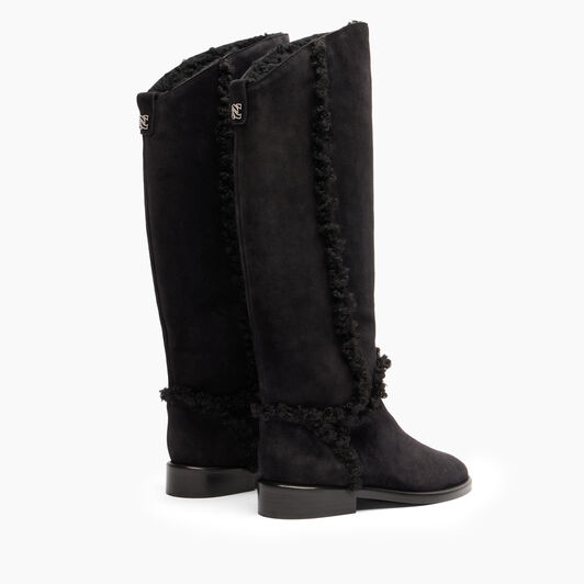 Casadei Riderama High Boot Black 1S371A0211C2884 Casadei Riderama High Boot Black 1S371A0211C2884