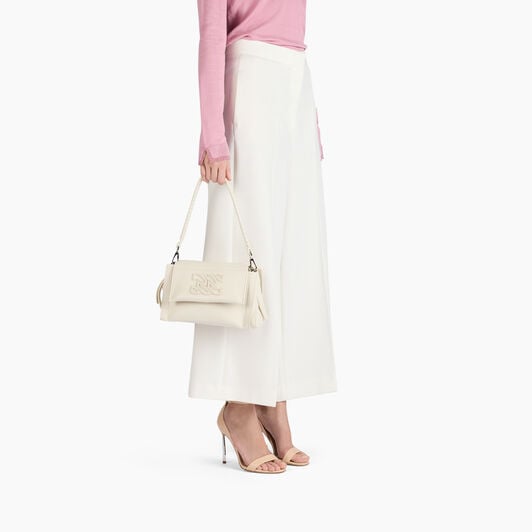 Casadei Brera Bag Offwhite 3W486A0000BRRON Casadei Brera Bag Offwhite 3W486A0000BRRON