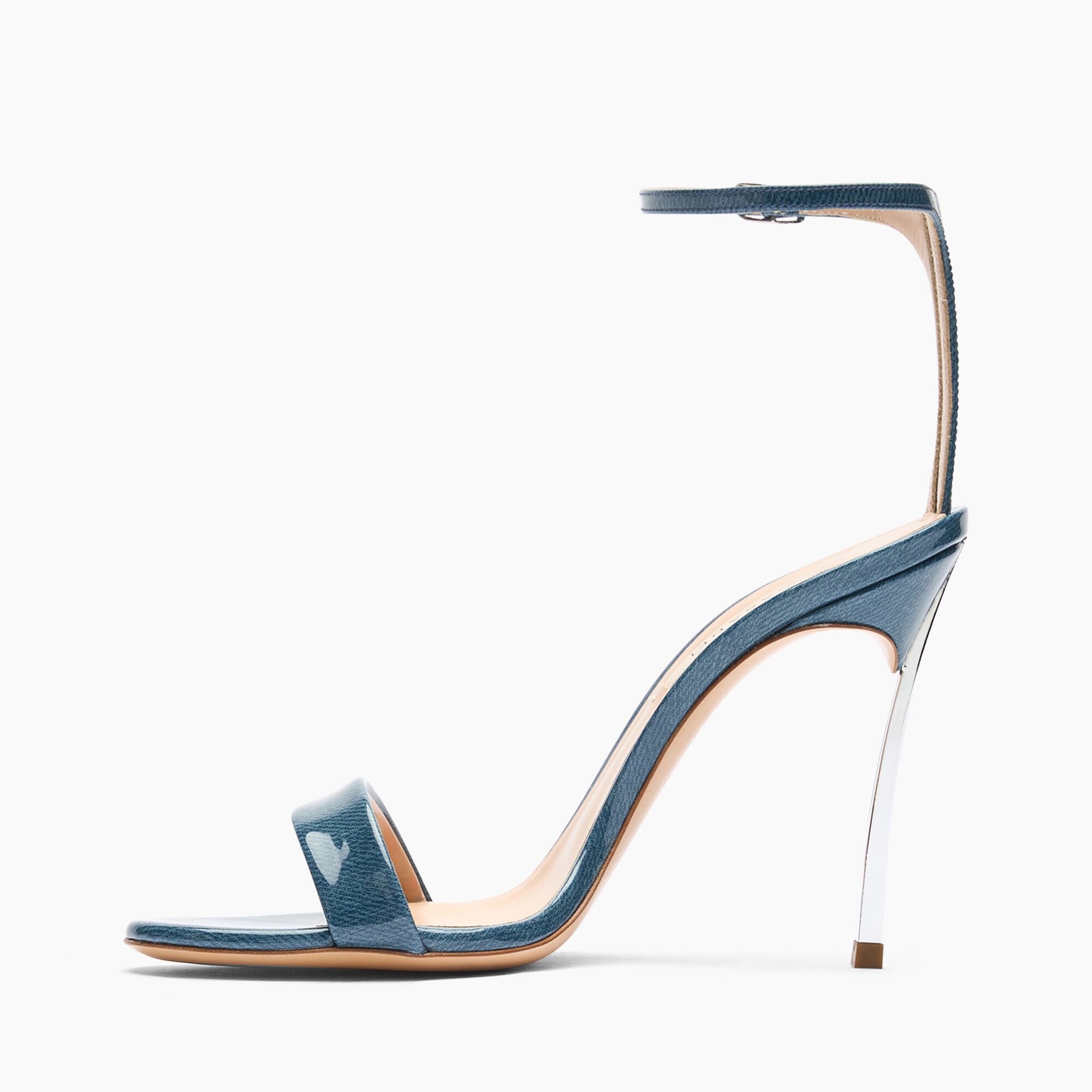 Casadei Marta Denim Lac Sandals Denim 1L165W100MC2634