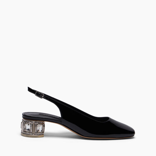 Casadei Belle Epoque Slingback Black 1G684B0301C2970