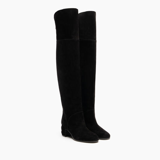 Casadei Muni Nomad Over The Knee Black 1T081A0501NOMAD Casadei Muni Nomad Over The Knee Black 1T081A0501NOMAD