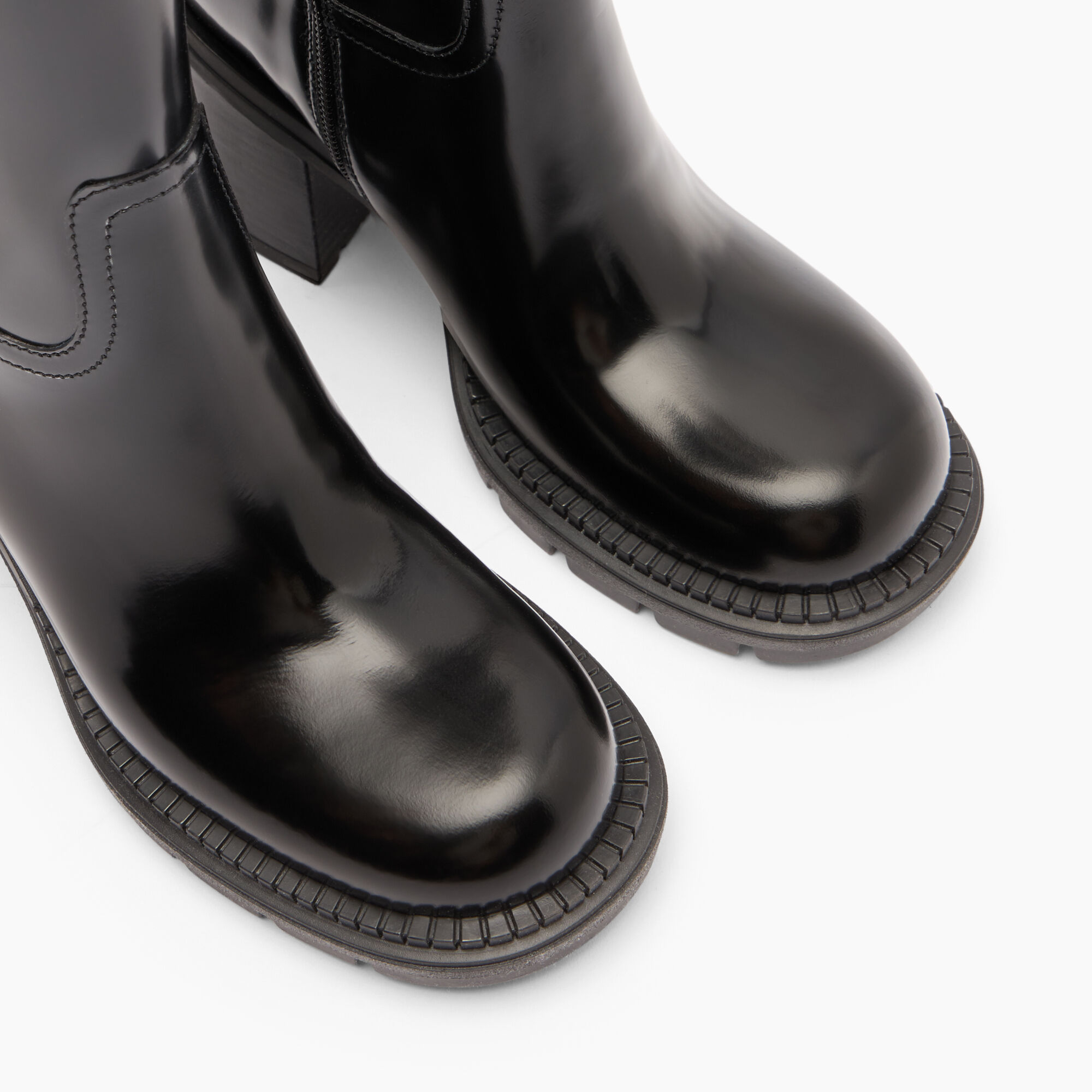 Casadei Concept Wizzard To The Knee Boots Black 1S370A0801C2858