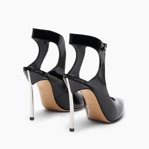 Casadei حذاء بامب Blade Sin Samurai Black 1H052B100MC1313 Casadei حذاء بامب Blade Sin Samurai Black 1H052B100MC1313