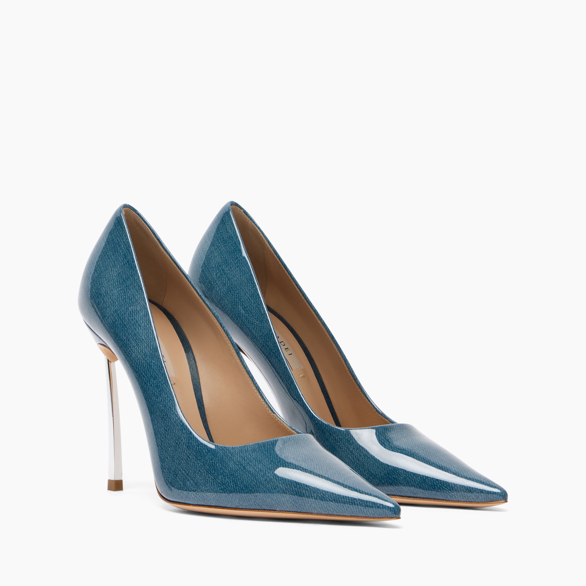 Casadei Superblade Denim Lac Pumps Denim 1F940X100MC2635