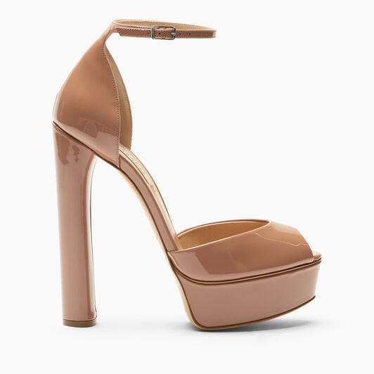Casadei Sandale Flora Platform Mocha 1L287Y1401TIFFA Casadei Sandale Flora Platform Mocha 1L287Y1401TIFFA