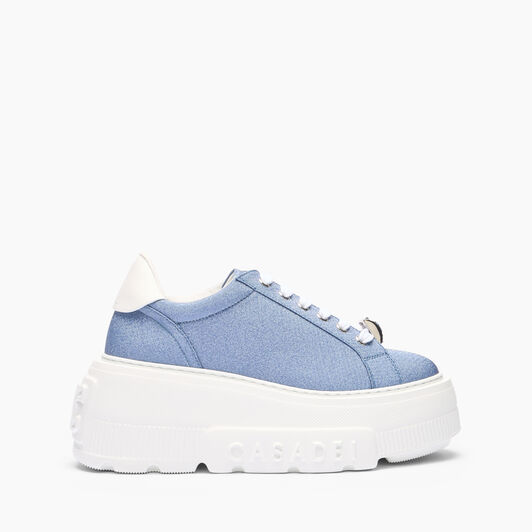 Casadei Nexus Cas25 Sneakers Denim and White 2X042J0701C2672