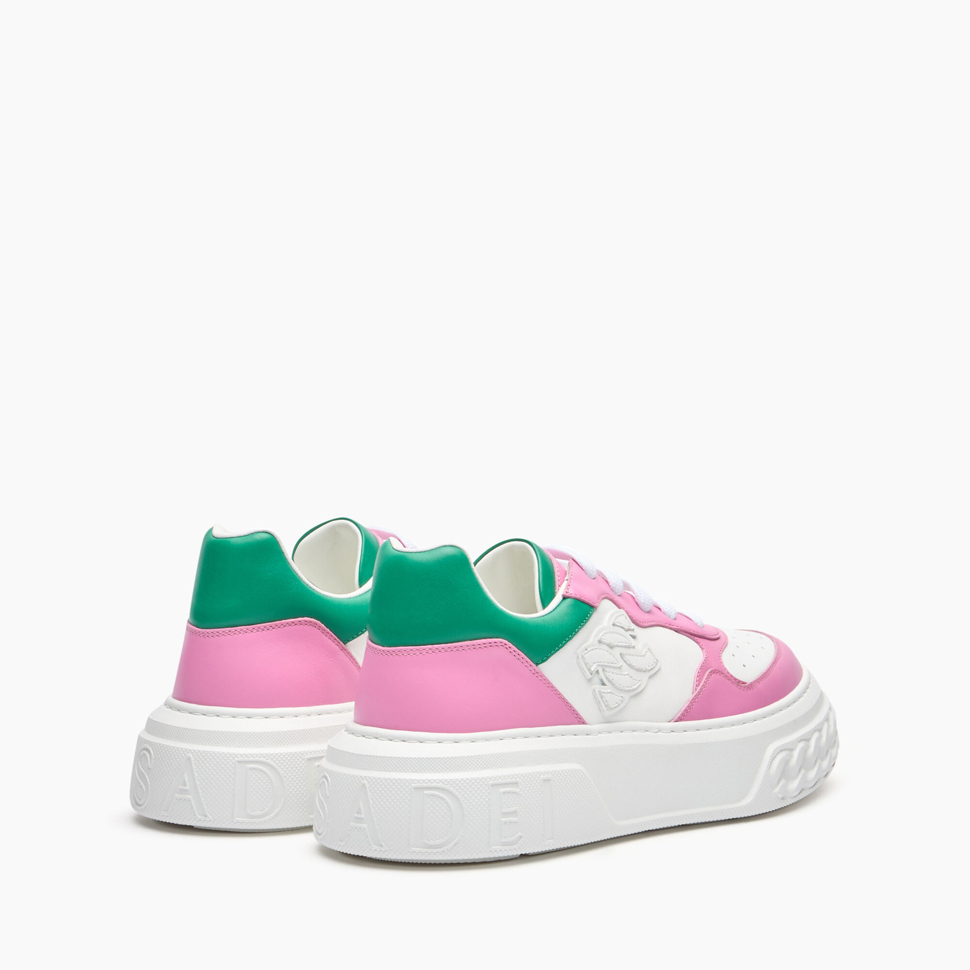 Casadei Off Road Multicolored Leather Sneakers Multicolor 2X022Y0201ORLBN