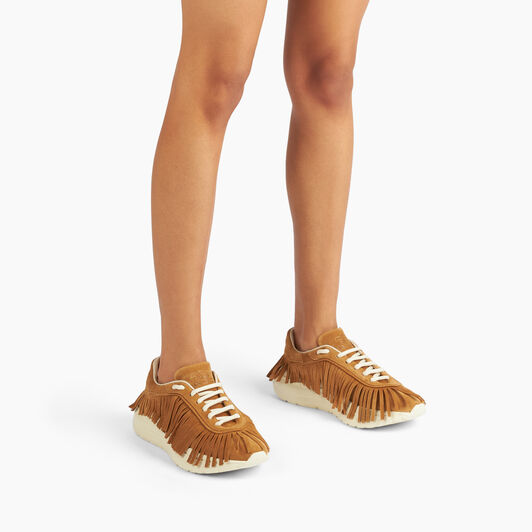 Casadei Mia Fringe Sneakers Honey 2J912J0201NOMAD