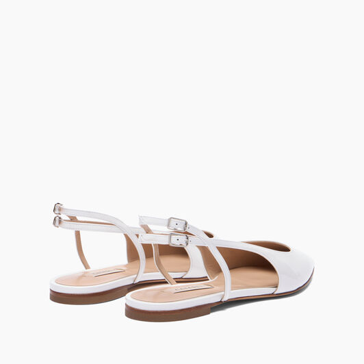 Casadei Ballerine Bride Arrières White 1G671B0101TIFFA Casadei Ballerine Bride Arrières White 1G671B0101TIFFA