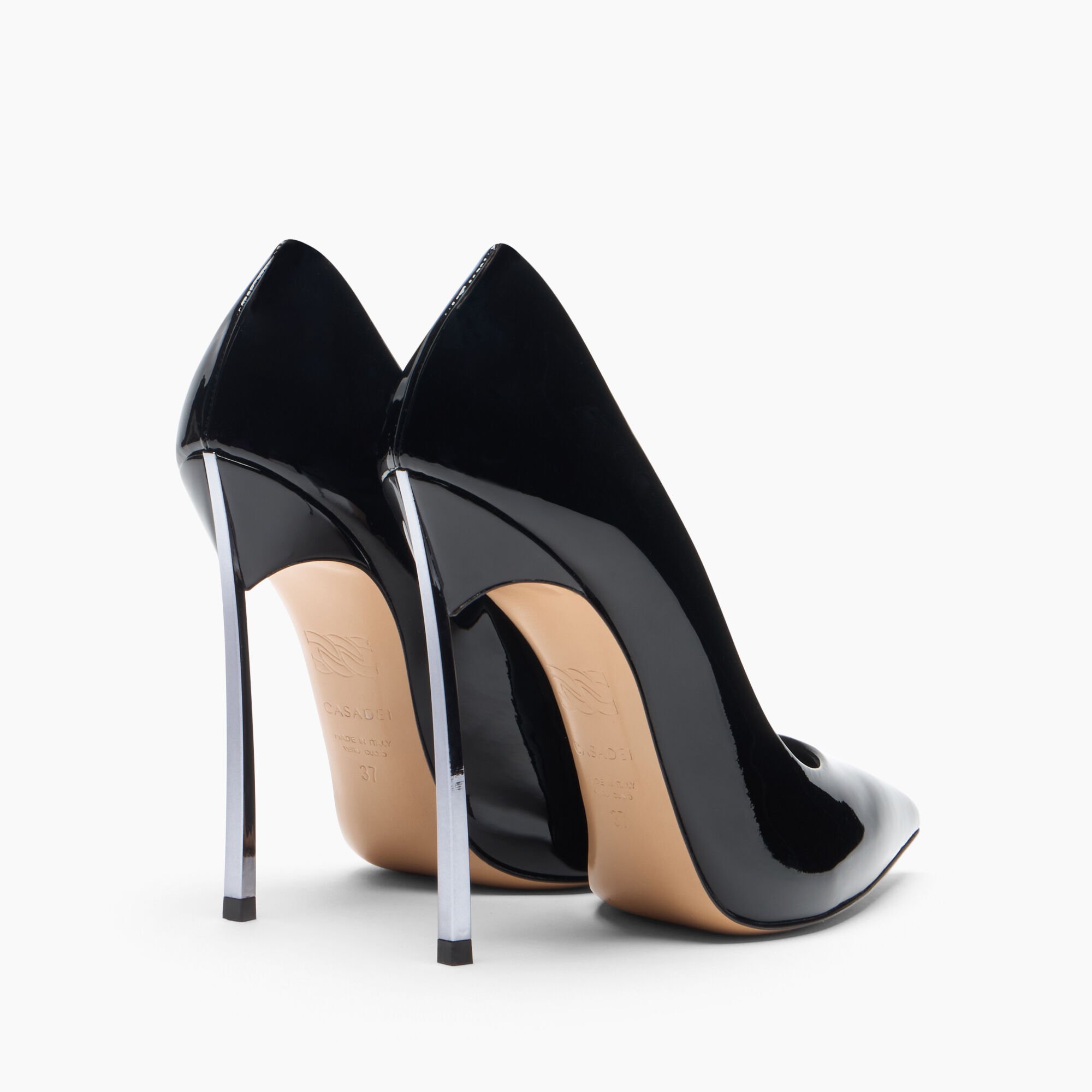 Casadei Blade Patent Leather  Black 1F916W120MC1444