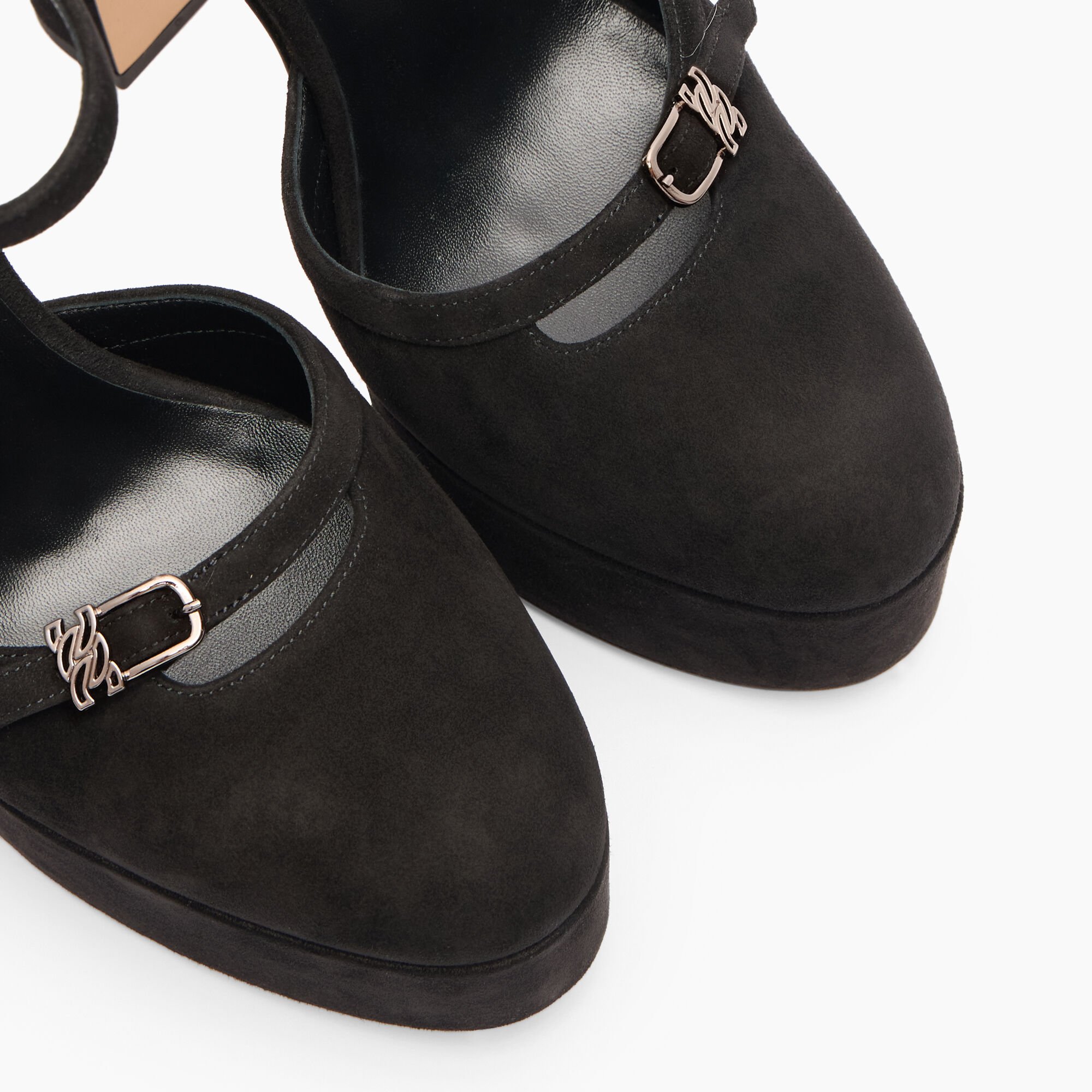 Casadei Patty Platforms Black 1H046A1301CAMOS