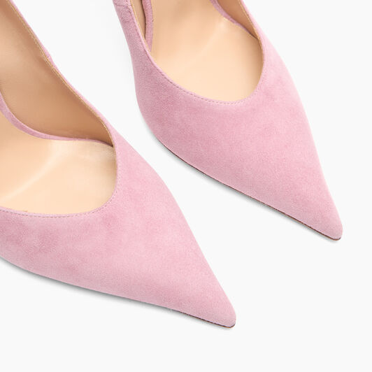 Casadei Superblade Suede Pumps Mauve 1F023A100MCAMOS Casadei Superblade Suede Pumps Mauve 1F023A100MCAMOS