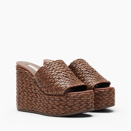 Casadei Suncity Wedge Rum 1M537B0801SUNCI