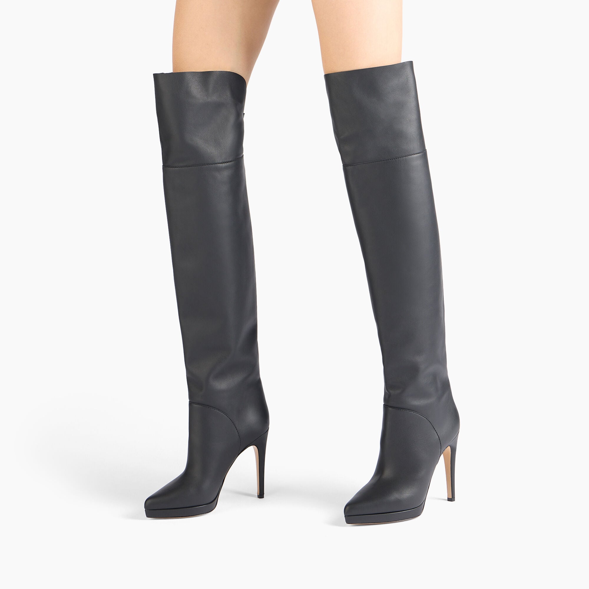 Casadei Micheele Over The Knee Black 1T079A1001PLONG