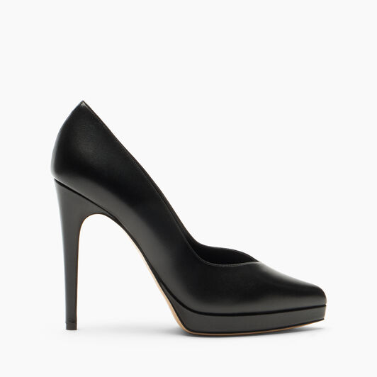 Casadei Micheele Minorca Pump Black 1F013A1001MINOR Casadei Micheele Minorca Pump Black 1F013A1001MINOR