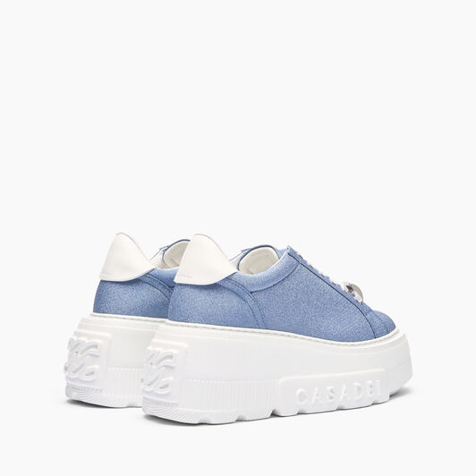 Casadei Nexus Cas25 Sneakers Denim and White 2X042J0701C2672