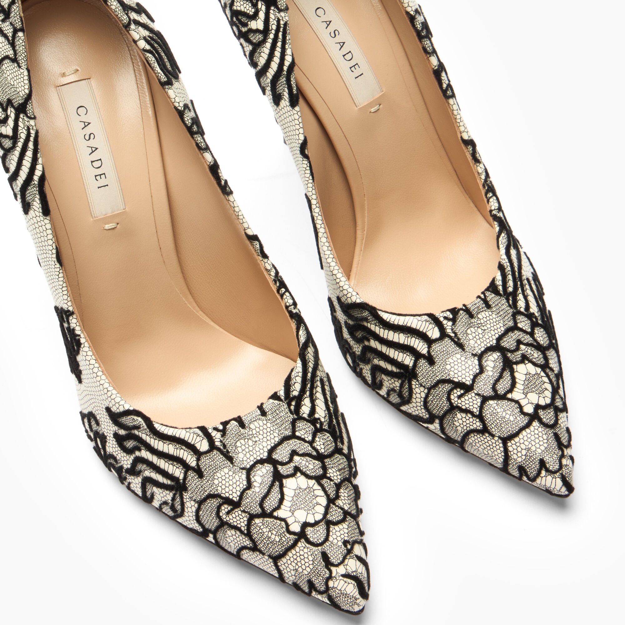 Casadei Blade Pandora Pump Milk 1F078C100TPANDO Casadei Blade Pandora Pump Milk 1F078C100TPANDO