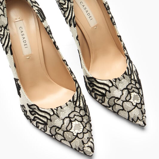 Casadei Blade Pandora Pump Milk 1F078C100TPANDO Casadei Blade Pandora Pump Milk 1F078C100TPANDO