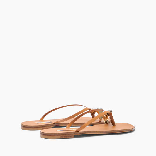 Casadei Soraya Thong Sandal Natural 1N263B0101C3025