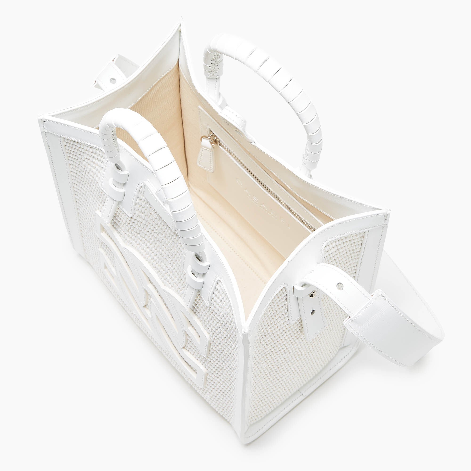 Casadei Beaurivage Shoppers White 3W380V0000BEAUR