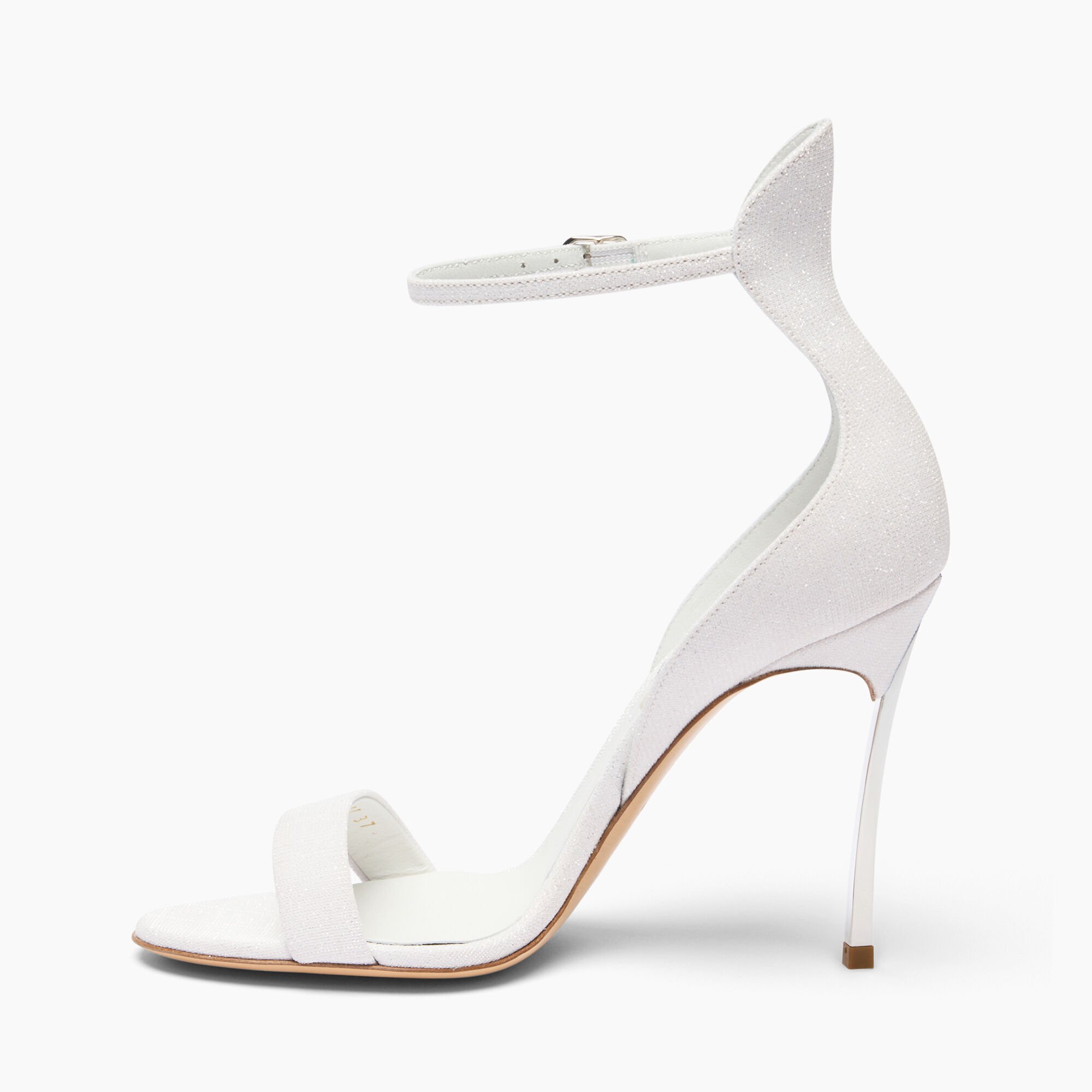 Casadei Cappa Blade Sandal White 1LG40D100MTRINI