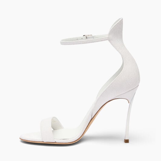 Casadei Cappa Blade Sandal White 1LG40D100MTRINI Casadei Cappa Blade Sandal White 1LG40D100MTRINI