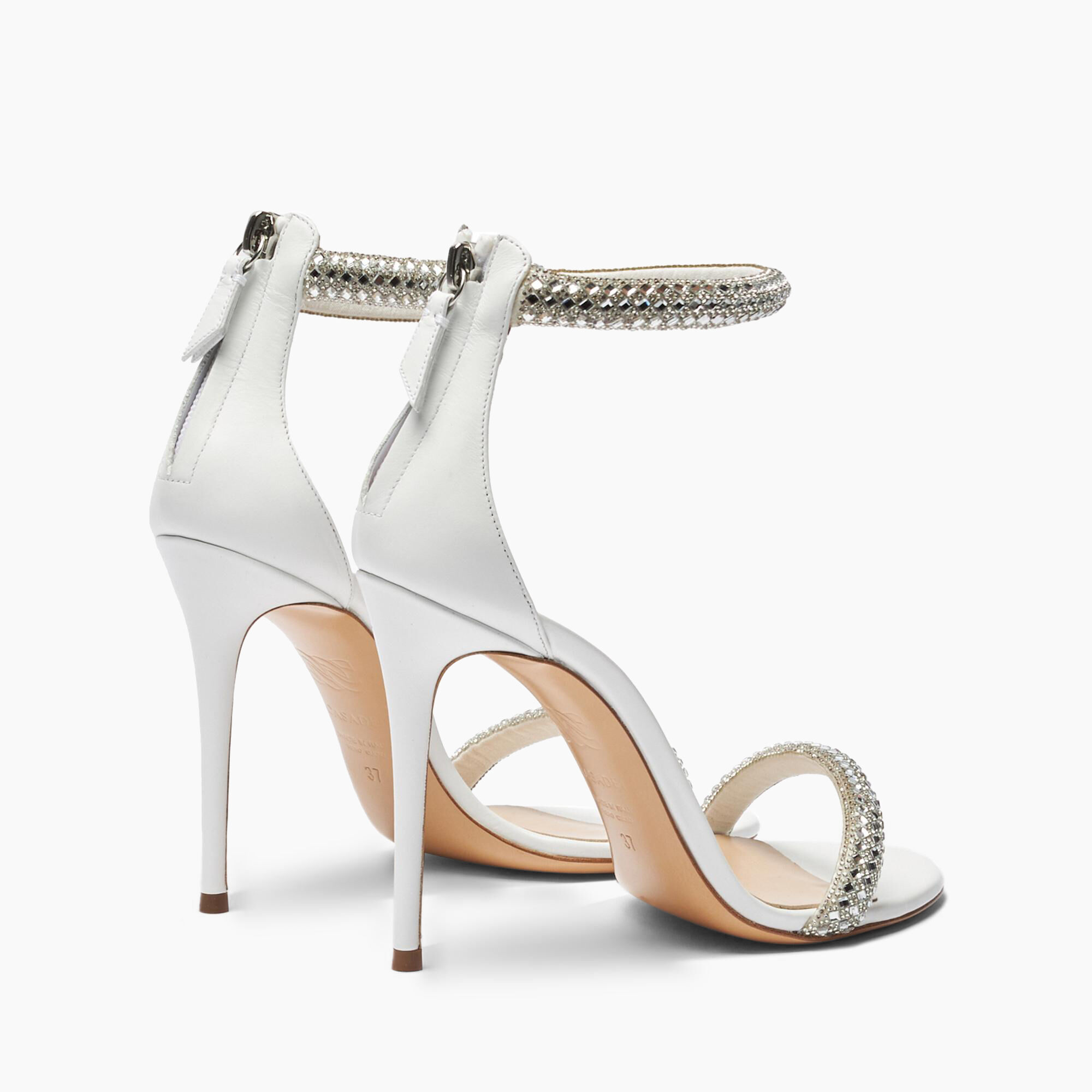 Casadei Stratosphere Julia Sandals White 1L170W1001C2402