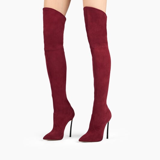 Casadei Blade Over The Knee Purple 1T000D125TT0005 Casadei Blade Over The Knee Purple 1T000D125TT0005