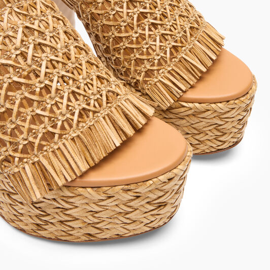 Casadei Madagascar Plateauschuhe Natürlich 1M568B1201T0590