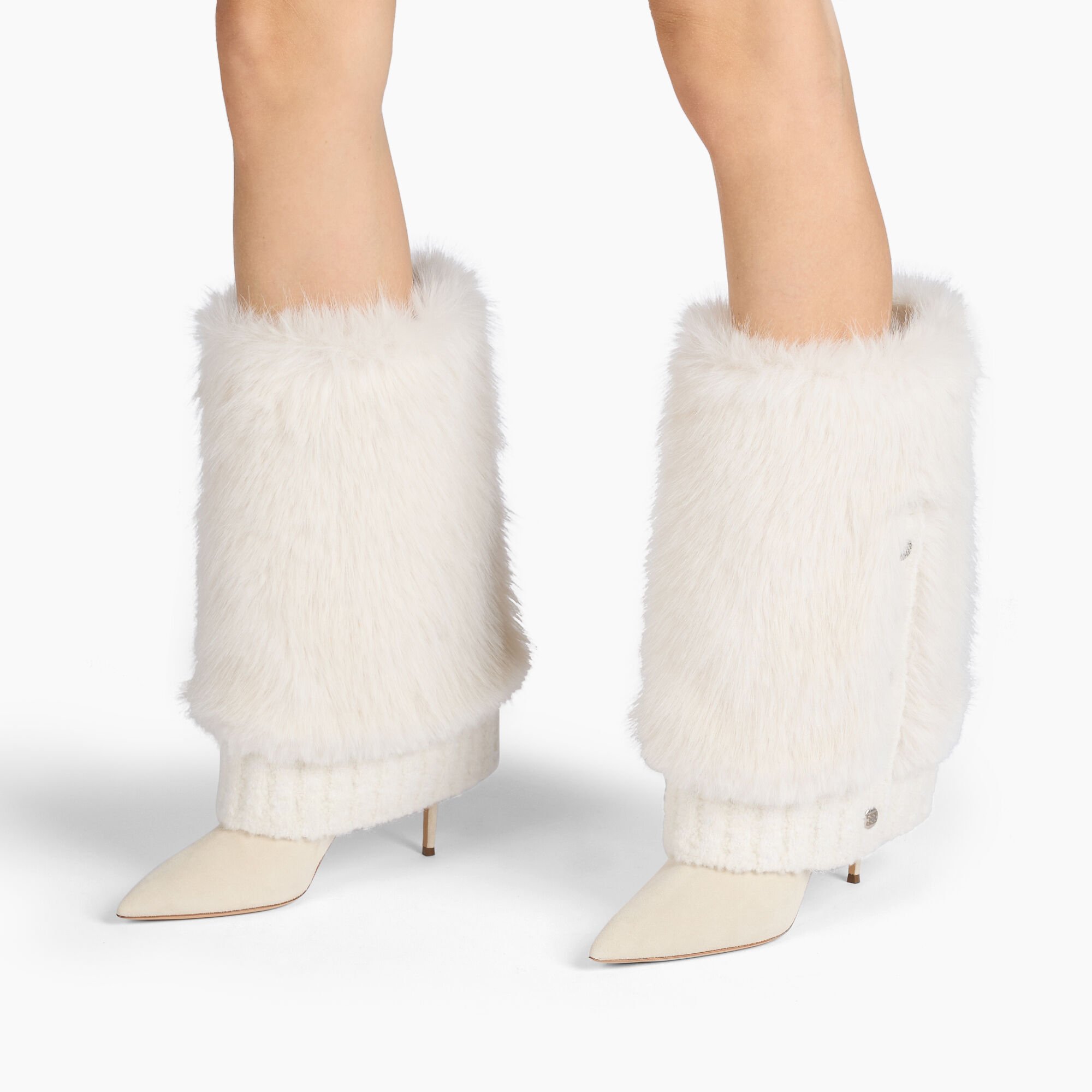 Casadei Double Face Julia High Boot Yogurt+White 1S398A0801T0561 Casadei Double Face Julia High Boot Yogurt+White 1S398A0801T0561