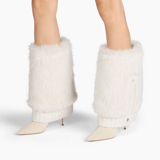 Casadei Double Face Julia High Boot Yogurt+White 1S398A0801T0561 Casadei Double Face Julia High Boot Yogurt+White 1S398A0801T0561