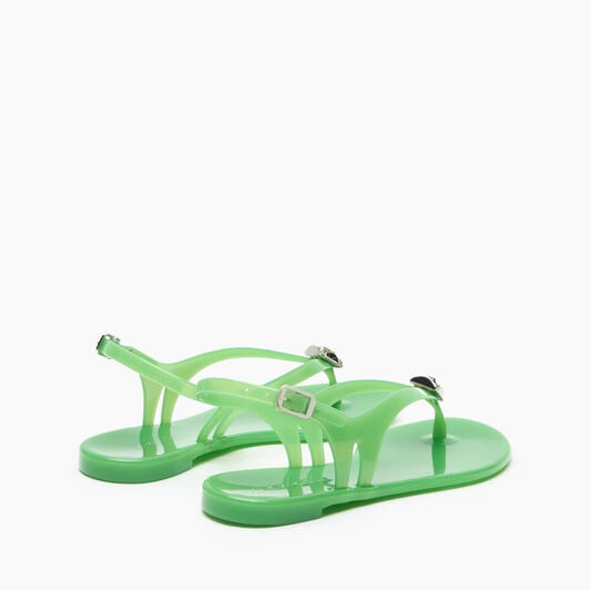 Casadei Jelly Flat Emerald 2Y263B0101BEACH Casadei Jelly Flat Emerald 2Y263B0101BEACH